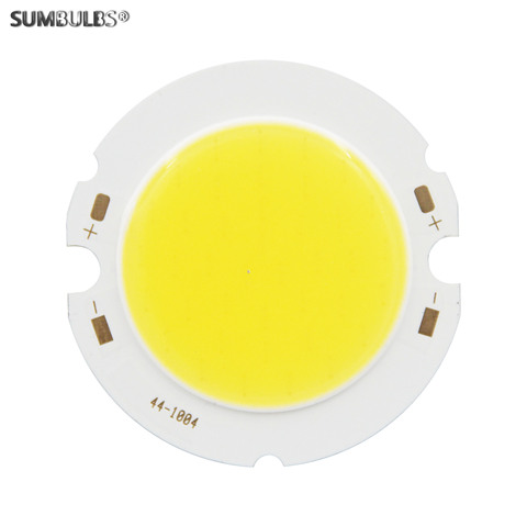 SUMBULBS 4432 44mm redondo led cob chip fuente de luz para abajo bombilla lámpara 10W 15W 20W Calor Natural color blanco emisor ► Foto 1/6