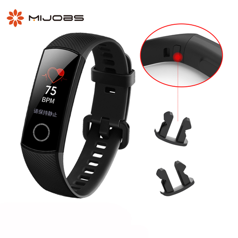 3 piezas de plástico retenedor para Huawei Honor Band 4 accesorios de relojes inteligentes soporte de muñequera para Honor 5 Correa protectora ► Foto 1/4