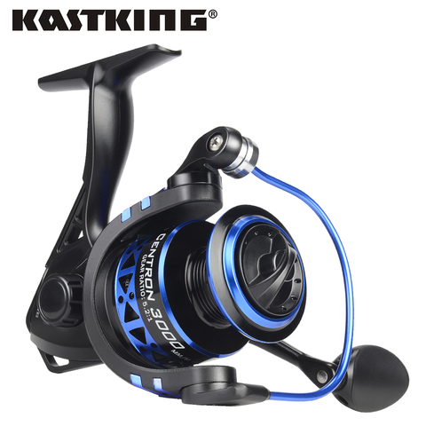 KastKing Centron & Summer-sistema de embrague de una vía, carrete giratorio de perfil bajo, 9 + 1 rodamientos de bolas, arrastre máximo de 8KG, carrete de pesca de carpa ► Foto 1/6