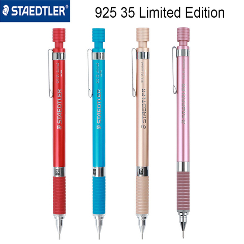 Staedtler 925 35 edición limitada lápiz mecánico automático de Metal de 0,5mm cuerpo profesional de diseño de ingeniería ► Foto 1/6