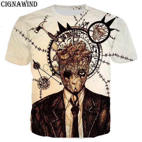 Camisetas divertidas a la moda para hombres y mujeres, camisa con estampado 3D de Dorohedoro, estilo Harajuku, informal, ropa de calle ► Foto 1/6