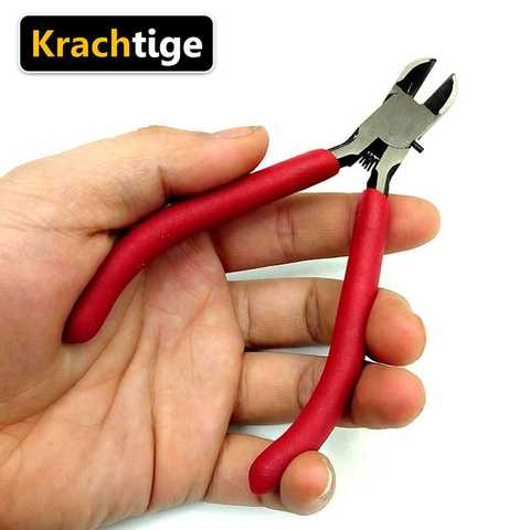 Krachtige 5 pulgadas Diagonal alicates alambre eléctrico Cable de corte lado Snips de alicates herramientas de mano alicates de corte ► Foto 1/3