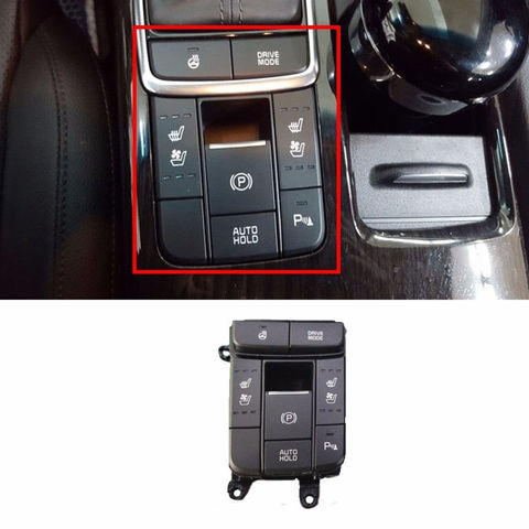 Consola completa para KIA Optima K5, interruptor de freno de mano electrónico, botón de calefacción de asiento, drivemode ► Foto 1/5