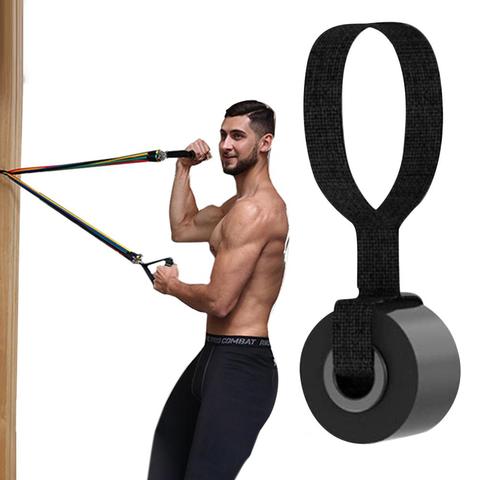 Anclaje de puerta extra grande para deporte, adaptador de interior para bandas de resistencia, resistente, ideal para ejercicio de musculación en el hogar, gimnasio, entrenamiento, equipo deportivo ► Foto 1/6