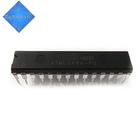 1 unids/lote ATMEGA8A-PU ATMEGA8L-PU ATMEGA8L ATMEGA8A ATMEGA8 DIP-28 8 poco con 8 K Bytes en sistema memoria Flash en Stock ► Foto 1/1