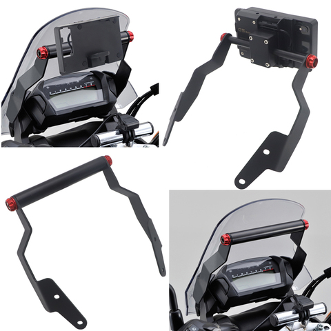 Motocicleta soporte de GPS adaptador de montaje soporte para HONDA NC 700 X NC700X 2012-2013 NC750X NC 750X2014-2015 ► Foto 1/6