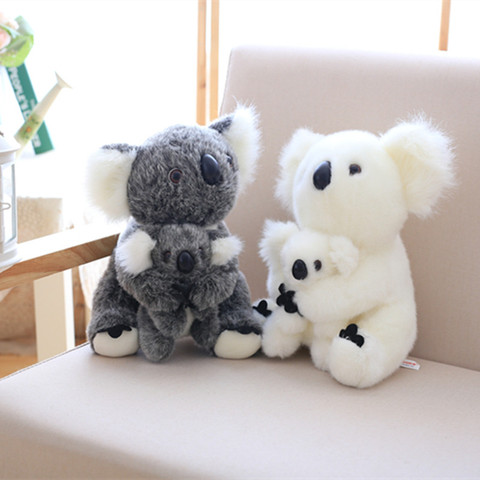 Koala de juguete de simulación Kawaii de 13-28cm, Koala de peluche australiano, oso de peluche, muñeco de Animal suave, regalo de Navidad para niños y niñas ► Foto 1/6