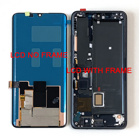 M & Sen-pantalla Original de 6,47 pulgadas para Xiaomi Mi Note 10, Mi Note 10 Pro, pantalla LCD + MARCO DE Digitalizador de Panel táctil para Xiaomi Mi CC9 Pro ► Foto 1/6