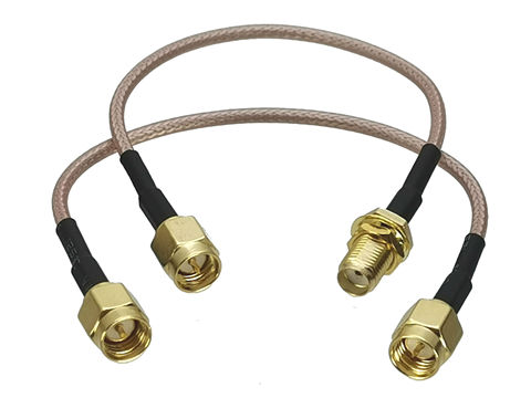 Conector hembra RG316 SMA a SMA macho, Cable de cola de cerdo para antena de Radio de 4 pulgadas ~ 10M, puente Coaxial por radiofrecuencia, 1 Uds. ► Foto 1/5