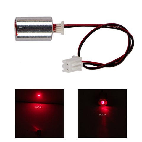 Módulo láser de puntero rojo de 100mW y 650nm, punto RGB, circuito de Diod de diodo para Mini proyector de DJ, mira de luz, dispositivo para observación de piezas ► Foto 1/6