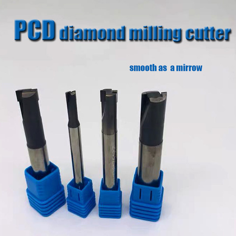 PCD-fresadora de diamante, perfil de procesamiento de aluminio ► Foto 1/2