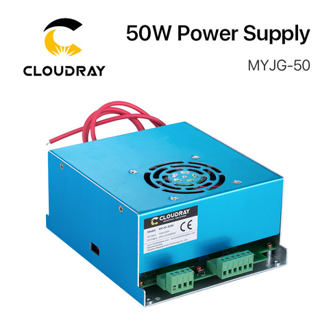 Cloudray-fuente de alimentación láser CO2, 50W, para máquina cortadora de grabado láser CO2, MYJG-50 ► Foto 1/6