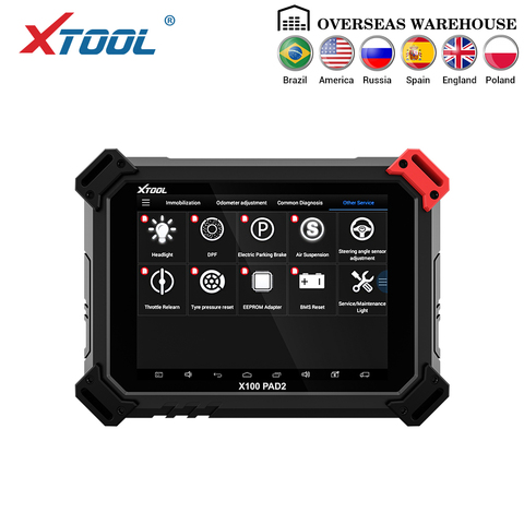 2022 XTOOL X100 PAD2 OBD2 programador de llave automática odómetro herramienta de corrección código lector coche herramienta de diagnóstico con función especial ► Foto 1/5