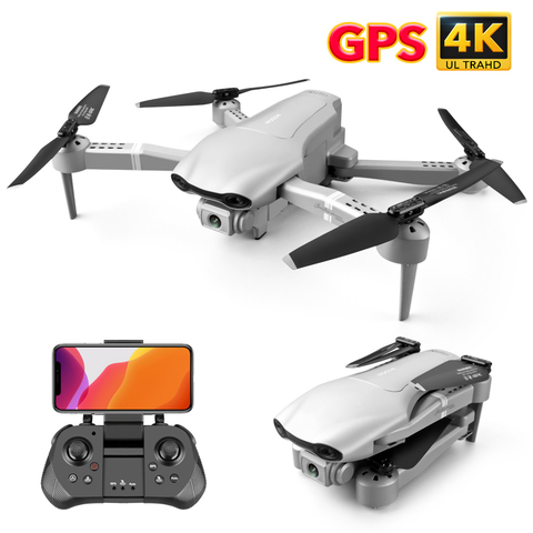 Dron con cámara dual 4K y GPS, 5G, WiFi, vídeo en vivo, FPV, quadrotor de vuelo, 25 minutos, rc, distancia, 500m, HD, gran angular, 4DRC F3 ► Foto 1/6