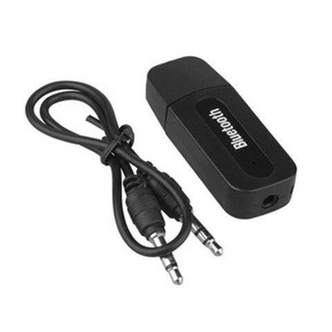 Adaptador USB para coche inalámbrico, 3,5mm, AUX, receptor de música estéreo, transmisor Bluetooth para teléfono móvil, altavoz para coche ► Foto 1/6