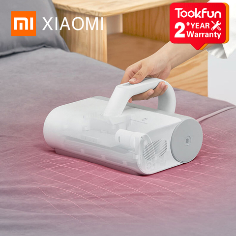 XIAOMI-cepillo eliminador de ácaros MIJIA para el hogar, cama, colcha, esterilización UV, desinfección, aspiradora, succión ciclónica de 2022 PA, novedad de 12000 ► Foto 1/6