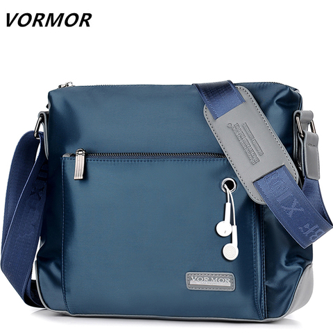 VORMOR-bandolera Oxford impermeable para hombre, bolso de hombro informal, bandolera de viaje ► Foto 1/6