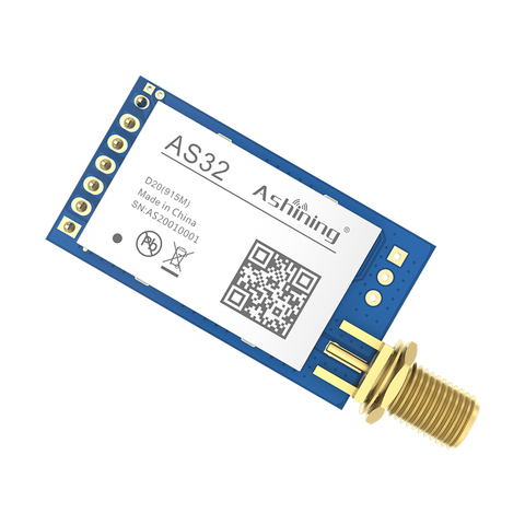 LoRa SX1276 915Mhz Módulo de radiofrecuencia 100mW 20dBm 4km mucho TX RX Wireless transmisor receptor módulos ► Foto 1/2