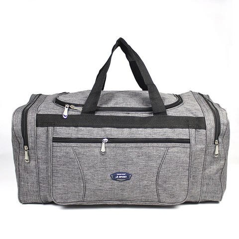 Bolso de viaje Oxford para hombre y mujer, Maleta de viaje de gran capacidad para Weekender Gym Sport Holdall XA189K ► Foto 1/6