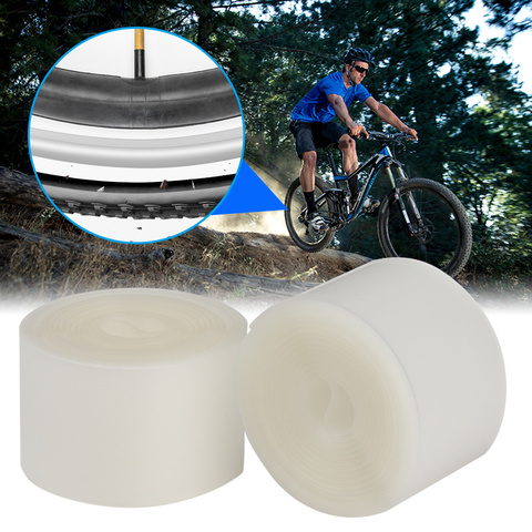 2 uds. De almohadilla de protección contra pinchazos, accesorios transparentes para cinturón de bicicleta de montaña o carretera, 700C/20 