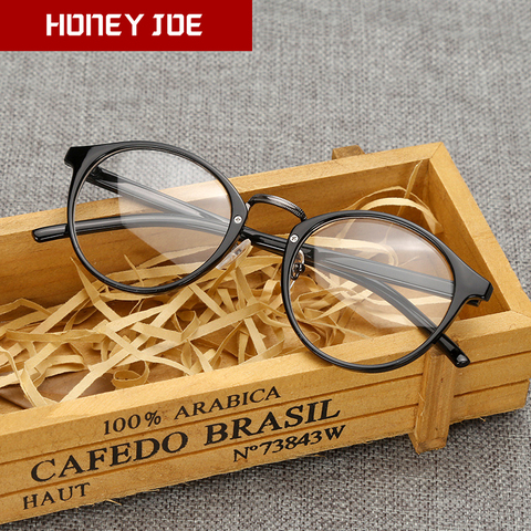 Gafas de sol redondas y transparentes para hombre y mujer, anteojos de estilo Vintage, con montura redonda, a la moda ► Foto 1/6