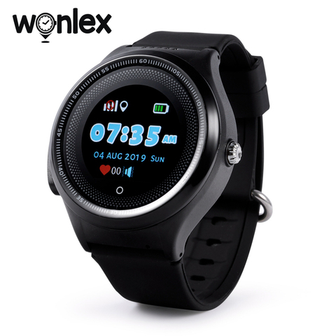 Wonlex-reloj inteligente KT06 para bebés, reloj redondo con alarma vibratoria, 2G, GPS, WIFI, localizador de ubicación, resistente al agua, SOS-Monitor ► Foto 1/6