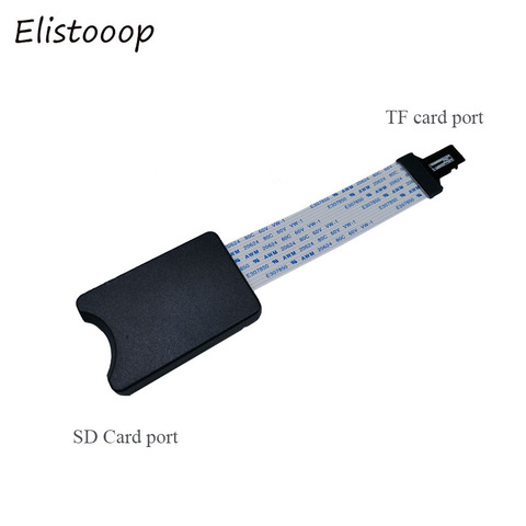 TF tarjeta micro SD cable de extensión flexible adaptador extensor de extensión Zip cable tarjeta de memoria extensor de cable de enlace 25CM x 48CM 62CM ► Foto 1/3