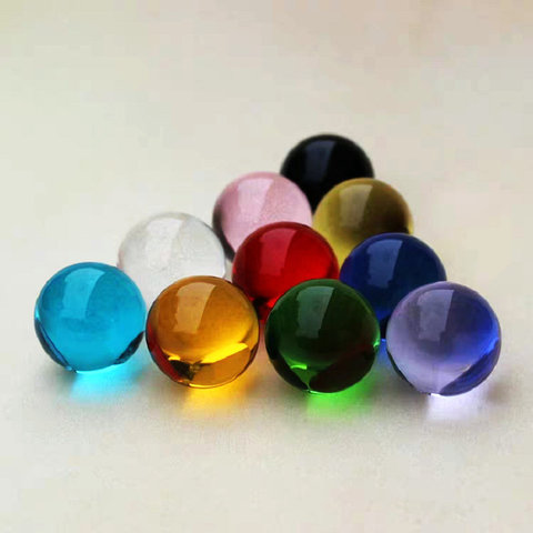30mm bola cristal colorida fotográfico de cristal mágico esfera regalo de recuerdo para decorar el hogar ► Foto 1/5