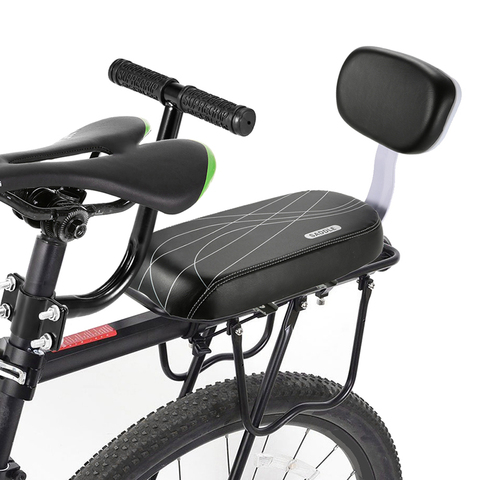 Soporte trasero para bicicleta, cubierta de asiento de seguridad para niños, cojín, reposabrazos, piezas de accesorios ► Foto 1/6