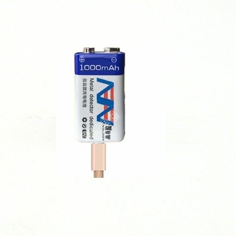 Batería recargable USB de polímero de litio para niños, instrumento de batería especial de 1000mAh y 9V, 1 unids/lote ► Foto 1/5