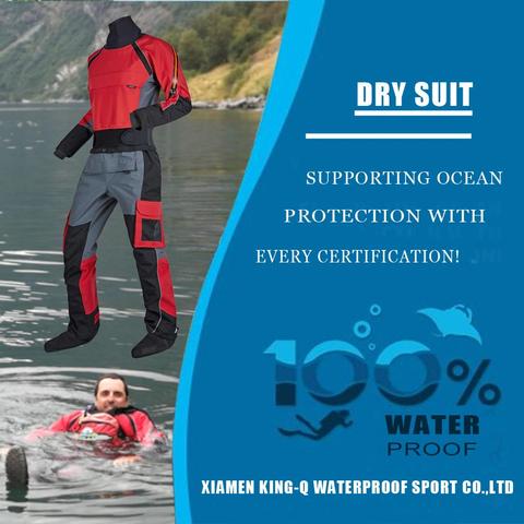 Traje seco para Kayak, traje de inmersión de rescate, traje impermeable para suministro, Rafting, navegación, pesca, remo, jinetes ATV y UTV ► Foto 1/6