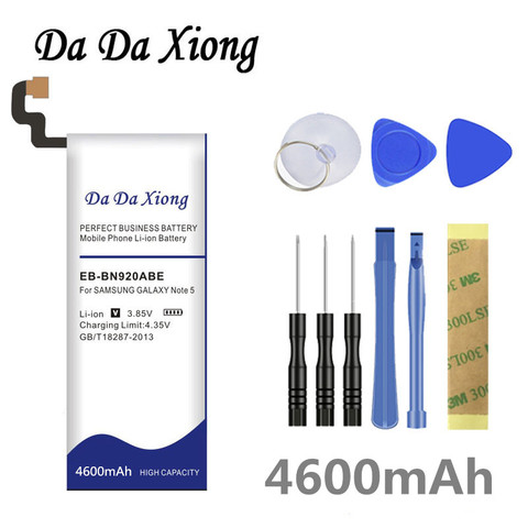 Da Xiong 4600mAh EB-BN920ABE Li-Ion batería del teléfono para Samsung Galaxy Note 5 N9200 N920t ► Foto 1/4