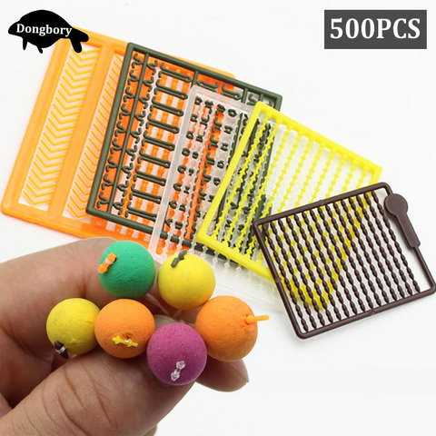 5Set = 500 Uds accesorios de pesca de carpa Micro tope para cebo por Boillies tope para cebo de carpa cebo titular para el cabello plataforma abordar Accesorios ► Foto 1/6