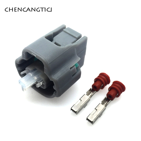 Enchufe del Sensor eléctrico automático, 2 juegos, Conector automotriz a prueba de agua para Toyota Lexus solenoide 7283-7526-40 90980-11162 ► Foto 1/6