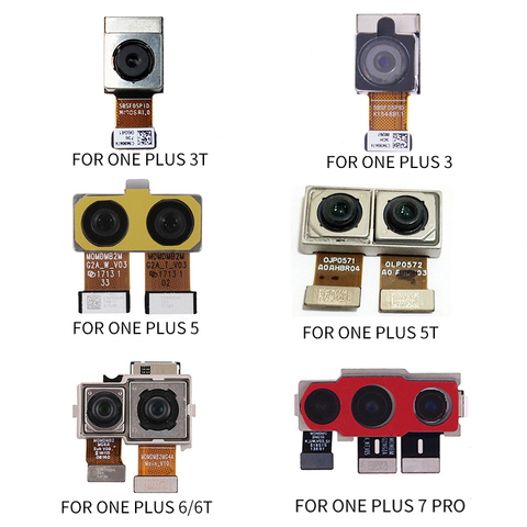 Módulo de cámara trasera, Cable flexible para Oneplus 3, 3T, 5, 5T, 6, 6T, 7, 7Pro, piezas de repuesto ► Foto 1/6