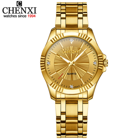 CHENXI-relojes de lujo para mujer, reloj de pulsera de cuarzo informal, resistente al agua, femenino ► Foto 1/6