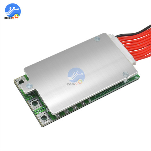 10 s 36 V 37 v 16A de potencia de la batería de litio Placa de protección para batería de Li-Ion BMS PCB PCM traje para ebike Scooter Eléctrico de la bicicleta ► Foto 1/6