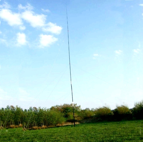 Mástil telescópico de antena wifi 11m 12m 13m, mástil de antena de fibra de vidrio, mástil de antena wifi telescópico ► Foto 1/6