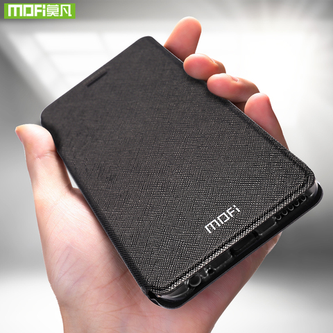 MOFI Slim Flip caso para xiaomi redmi Nota 5/para xiaomi redmi Nota 5 pro caso pu cuero + TPU silicio funda teléfono funda coque ► Foto 1/6