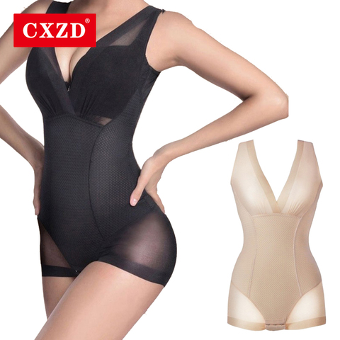 CXZD mujer prenda moldeadora vientre traje Control Underbust mujer Body Shaper adelgazamiento ropa interior chaleco Bodysuits mono ► Foto 1/6