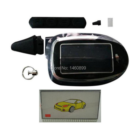 Cubierta del cuerpo de la llave M7 llavero + pantalla LCD Pin de Metal para scher-khan Magicar 7 mando a distancia Scher Khan 8 9 10 11 12 Jaguar EZ-FOUR ► Foto 1/1