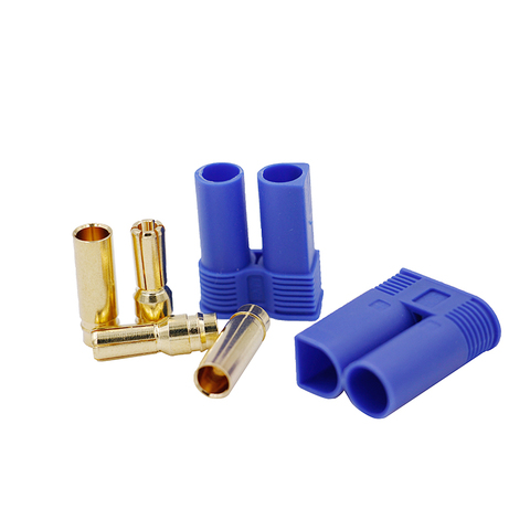 Conector hembra macho Bullet Gold para batería Lipo RC, EC2, EC3, EC5, 2 juegos ► Foto 1/6