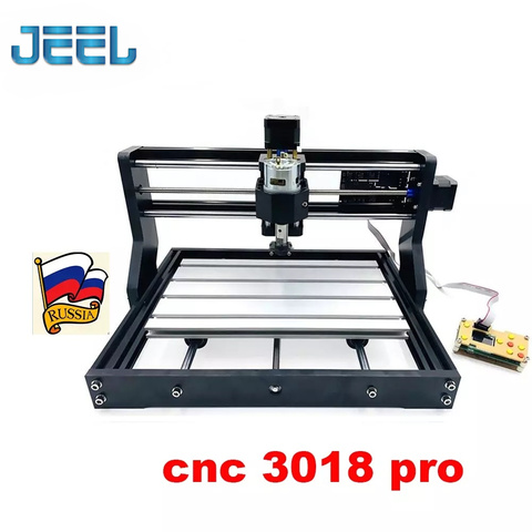 CNC 3018 Pro GRBL1.1 enrutador de madera, grabador láser TTL/PWM Control + enrutador/cortador CNC fuera de línea puede grabar en Metal ► Foto 1/6