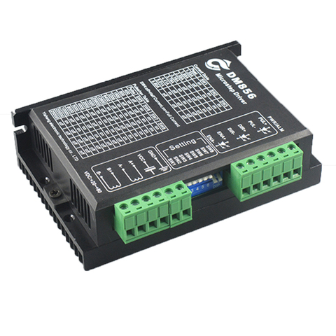 Controlador de motor paso a paso DM856, 32 bits, DSP, digital, 86, bifásico, 20-80VDC, 1 ud. ► Foto 1/4