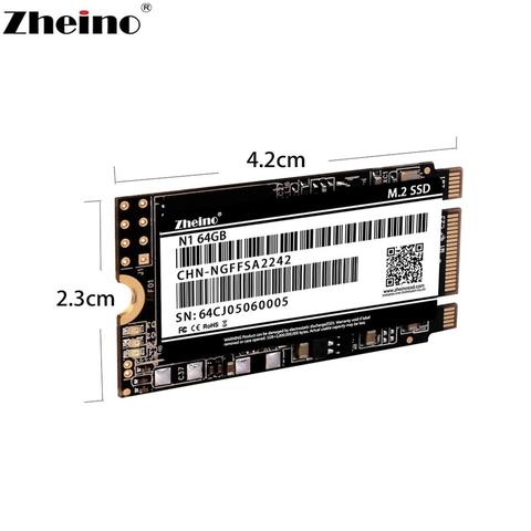 Zheino M.2 SSD NGFF GB 64 GB 128 GB 256GB 512 GB 2280mm 2242mm SSD duro interno de estado sólido conducir para PC de escritorio portátil ► Foto 1/6