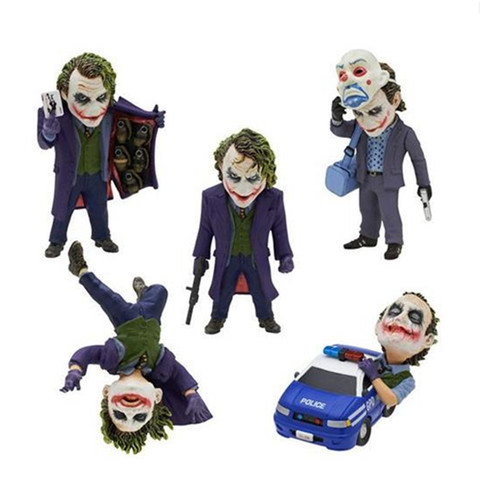 Figuras de acción de payaso de película, Joker, modelo de PVC, colección de estatuas, 5 tipos de estilo, Chico, juguete de regalo, 1 Uds. ► Foto 1/4