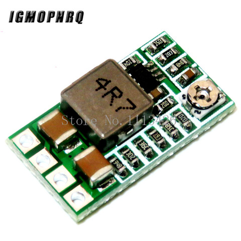 Módulo de fuente de alimentación reductor de voltaje ajustable, convertidor de DC-DC Mini de 12-24V a 5V, 3A, 97.5%, 1,8 V, 2,5 V, 3,3 V, 5V, 9V, 12V, Uds. ► Foto 1/2