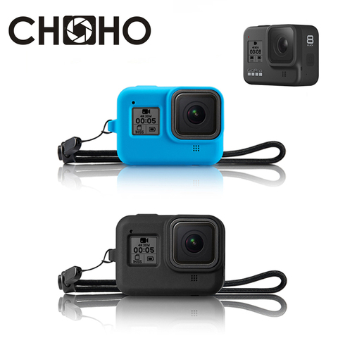 Funda protectora blanda de silicona para Gopro Hero 8, carcasa estándar, accesorios nuevos ► Foto 1/6