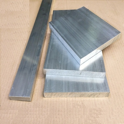 Barra plana de aluminio 6061 6063, hoja de placa plana de 200x50x3mm, todos los tamaños, disponible para piezas de maquinaria CNC, 1 unidad ► Foto 1/6