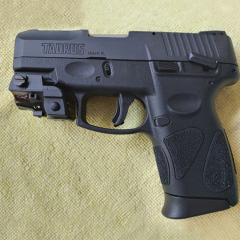 Pistola de mano táctica recargable, láser verde, mira telescópica, Taurus G2C, para arma de defensa personal, Sig Sauer P320 ► Foto 1/6